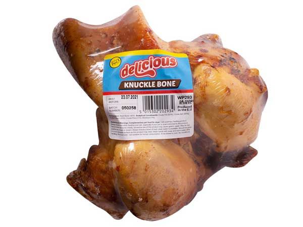 World Of Pets - Delicious Knuckle Bone Dog Treat